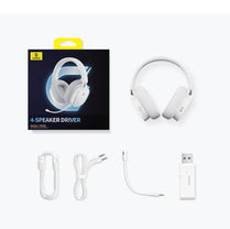 Headphone Baseus Gaming Wireless - RGB & Bluetooth 5.3