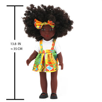 American African Black Doll with Curly Hair - Perfect Gift
